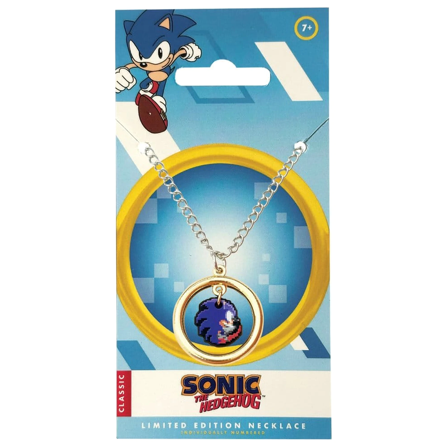 Sonic - The Hedgehog Halskette mit Anhängerring Produktfoto