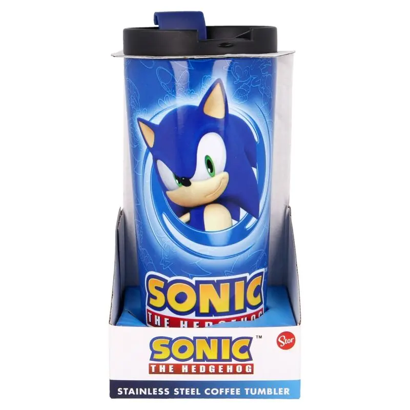 Sonic the Hedgehog Edelstahl Kaffeebecher 425ml termékfotó