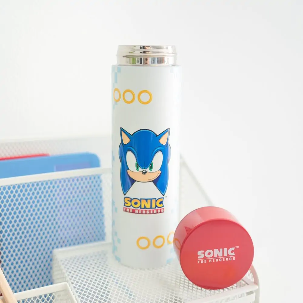 Sonic the Hedgehog Edelstahl Flasche 420ml Produktfoto