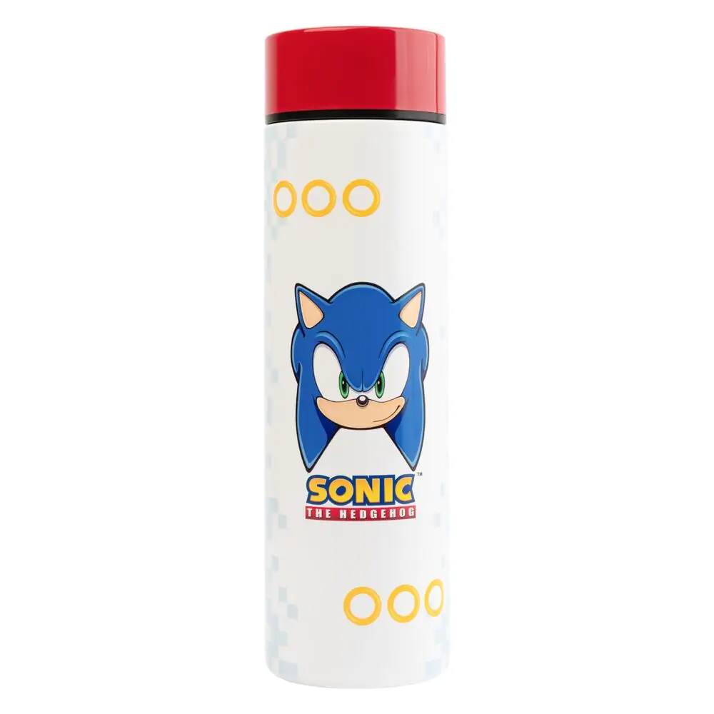 Sonic the Hedgehog Edelstahl Flasche 420ml Produktfoto