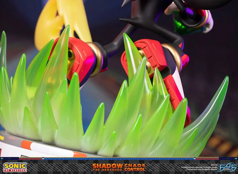 Sonic the Hedgehog Statue Shadow the Hedgehog Chaos Control 50 cm Produktfoto