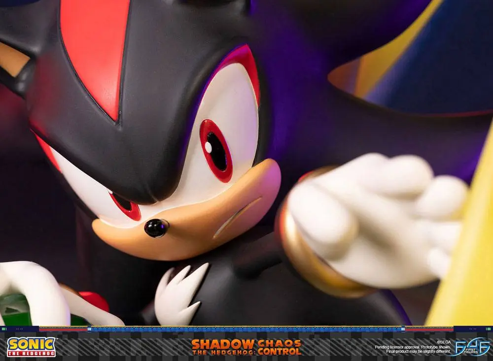Sonic the Hedgehog Statue Shadow the Hedgehog Chaos Control 50 cm Produktfoto