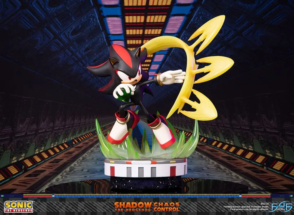Sonic the Hedgehog Statue Shadow the Hedgehog Chaos Control 50 cm Produktfoto