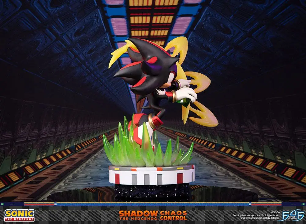 Sonic the Hedgehog Statue Shadow the Hedgehog Chaos Control 50 cm Produktfoto