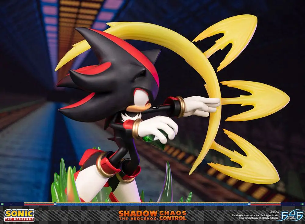 Sonic the Hedgehog Statue Shadow the Hedgehog Chaos Control 50 cm Produktfoto