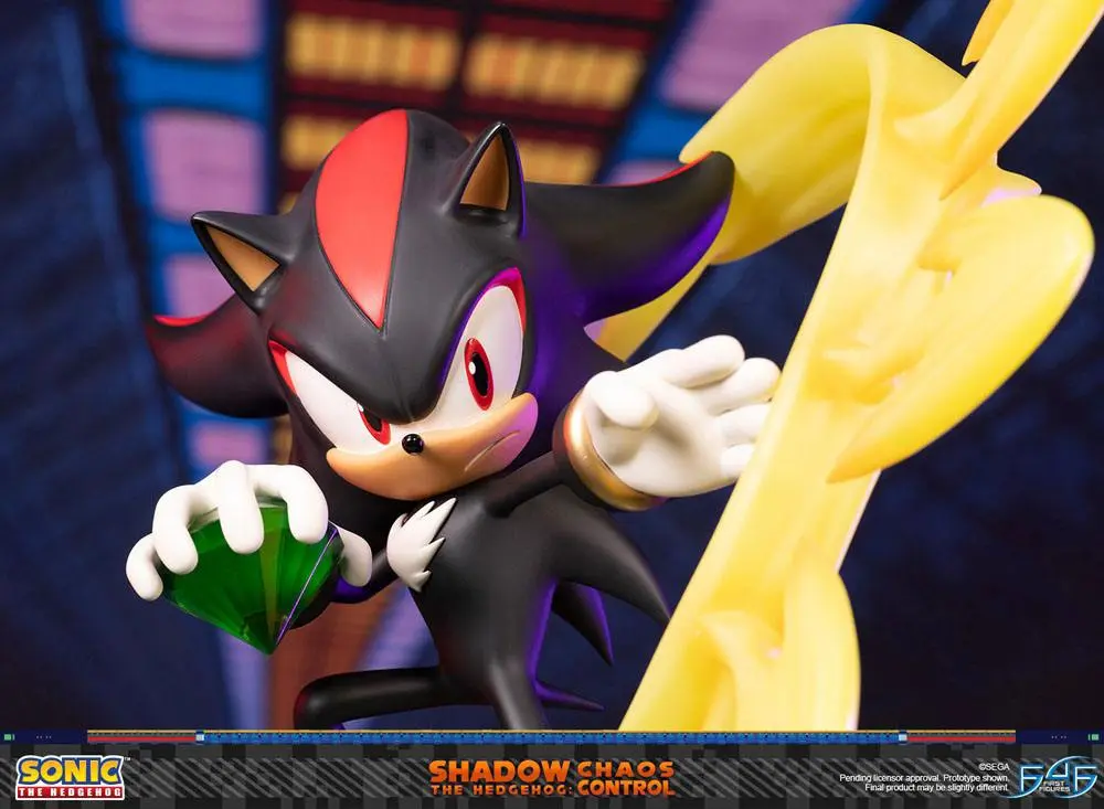 Sonic the Hedgehog Statue Shadow the Hedgehog Chaos Control 50 cm Produktfoto