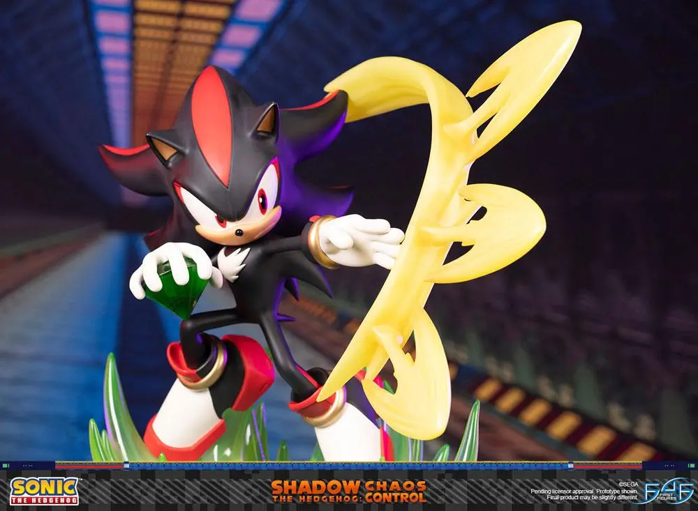 Sonic the Hedgehog Statue Shadow the Hedgehog Chaos Control 50 cm Produktfoto
