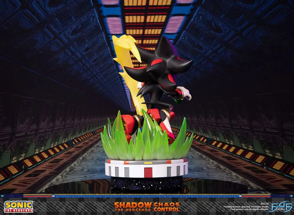 Sonic the Hedgehog Statue Shadow the Hedgehog Chaos Control 50 cm Produktfoto