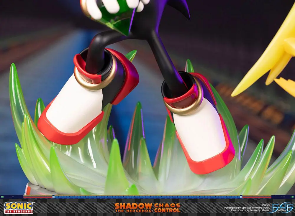 Sonic the Hedgehog Statue Shadow the Hedgehog Chaos Control 50 cm Produktfoto