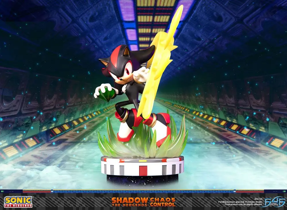 Sonic the Hedgehog Statue Shadow the Hedgehog Chaos Control 50 cm Produktfoto