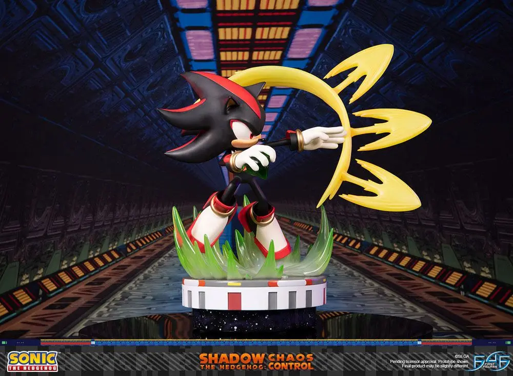 Sonic the Hedgehog Statue Shadow the Hedgehog Chaos Control 50 cm Produktfoto