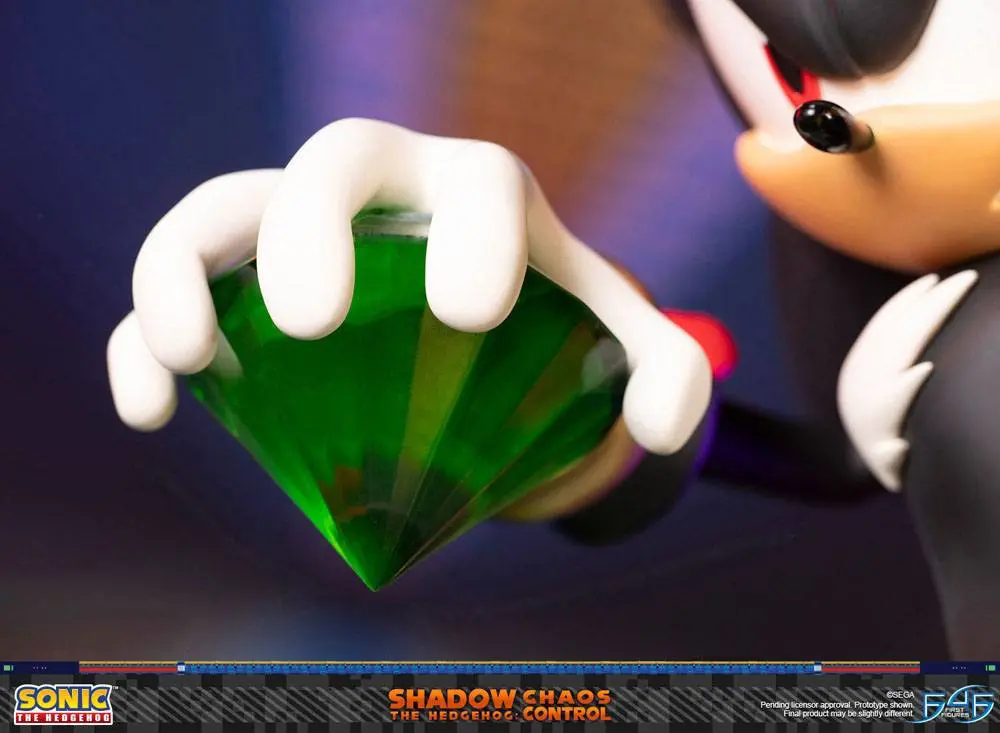 Sonic the Hedgehog Statue Shadow the Hedgehog Chaos Control 50 cm Produktfoto