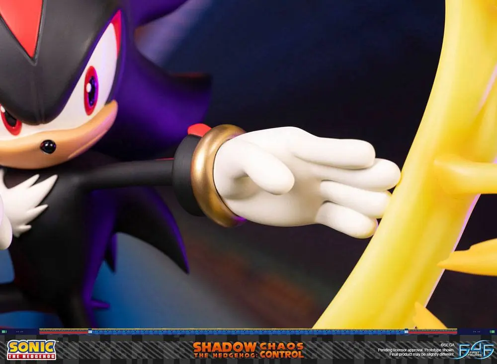 Sonic the Hedgehog Statue Shadow the Hedgehog Chaos Control 50 cm Produktfoto