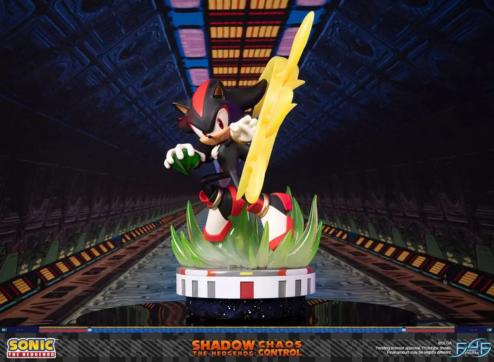 Sonic the Hedgehog Statue Shadow the Hedgehog Chaos Control 50 cm Produktfoto