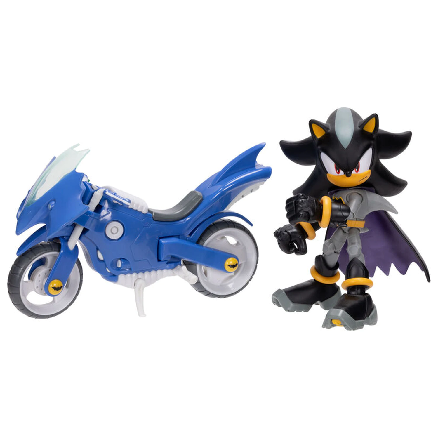 Sonic The Hedgehog Shadow mit Batcycle Figur 12cm Produktfoto