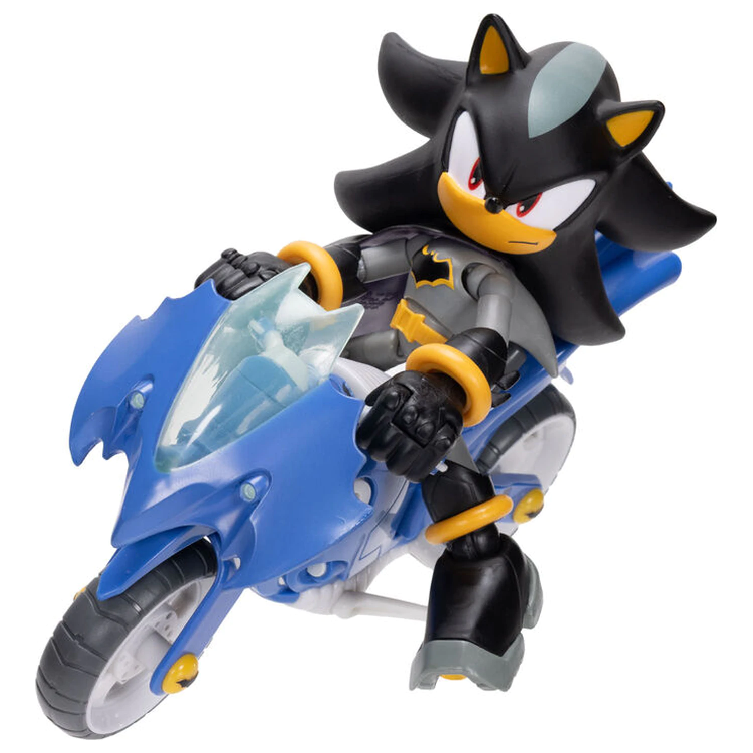 Sonic The Hedgehog Shadow mit Batcycle Figur 12cm Produktfoto
