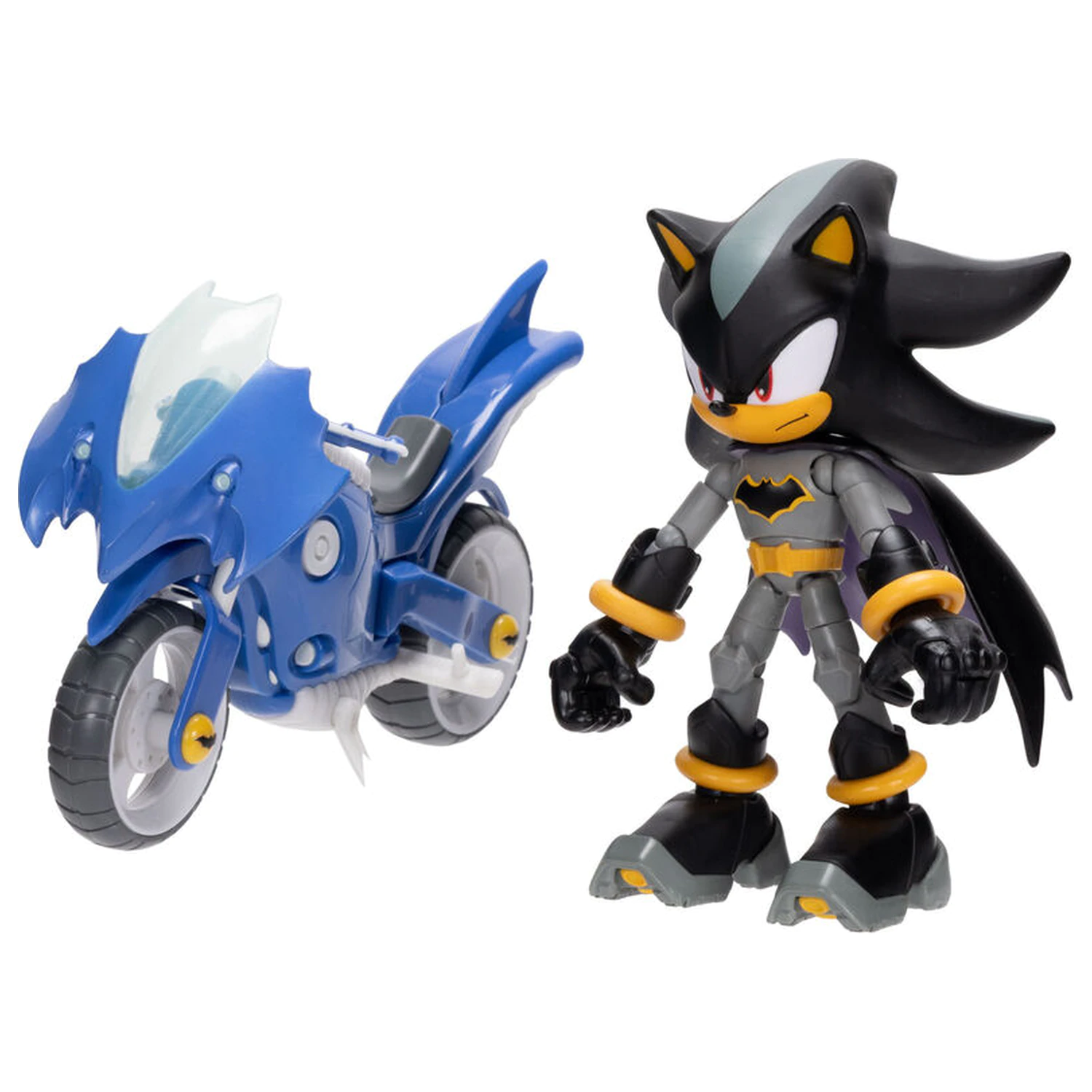 Sonic The Hedgehog Shadow mit Batcycle Figur 12cm Produktfoto
