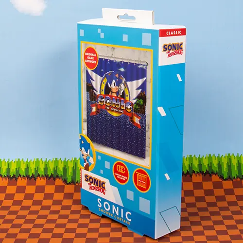 Sonic the Hedgehog Duschvorhang Classic Produktfoto