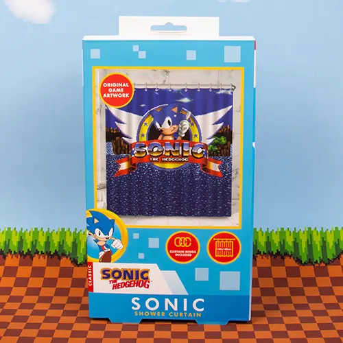 Sonic the Hedgehog Duschvorhang Classic Produktfoto