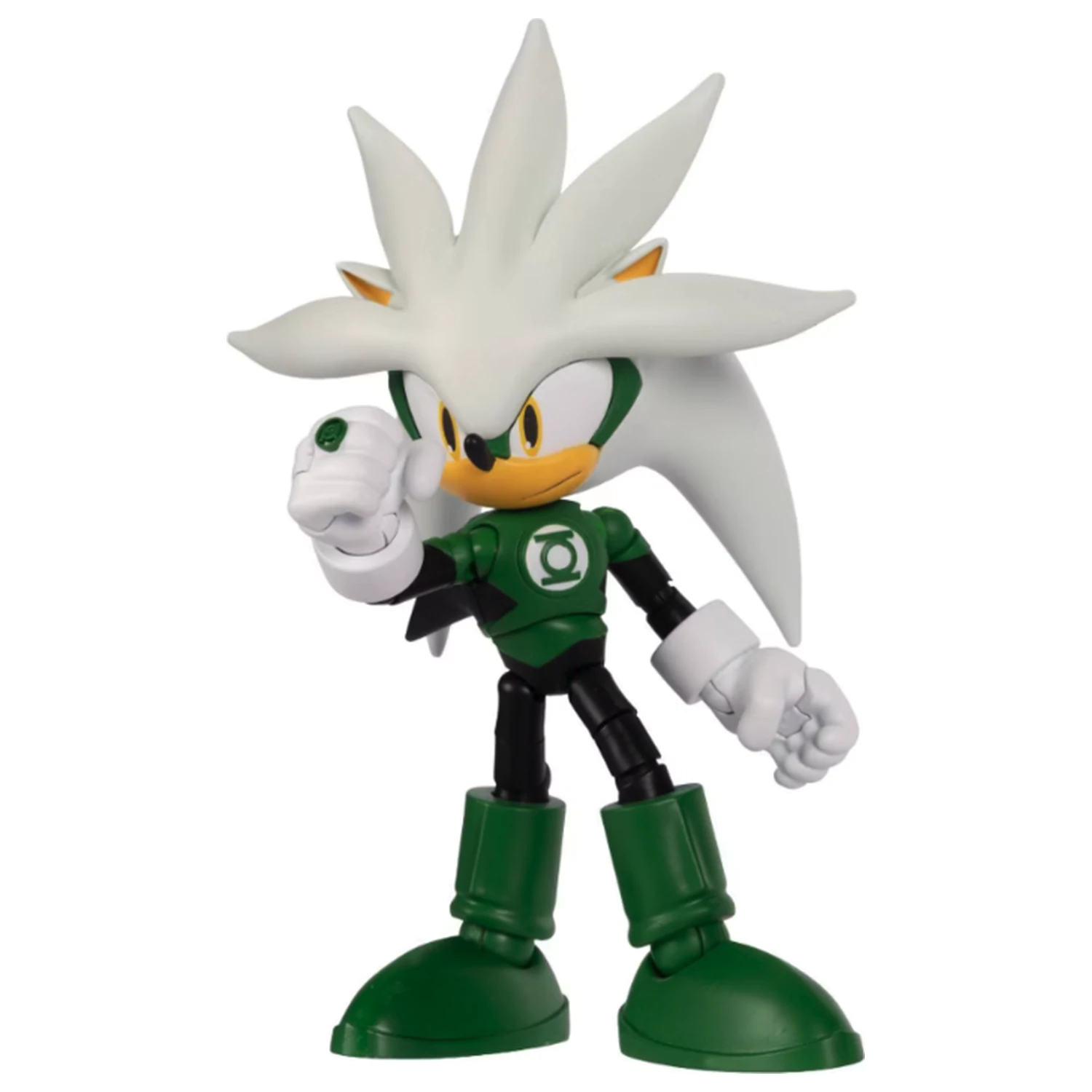 Sonic The Hedgehog Silver Green Lantern Figur 13cm Produktfoto