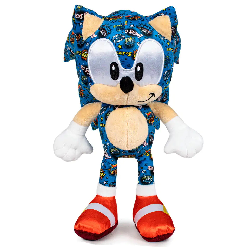 Sonic the Hedgehog Sonic Blue Comic Plüschfigur 30cm termékfotó