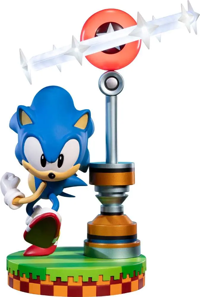 Sonic the Hedgehog PVC Statue Sonic Collector's Edition 27 cm Produktfoto