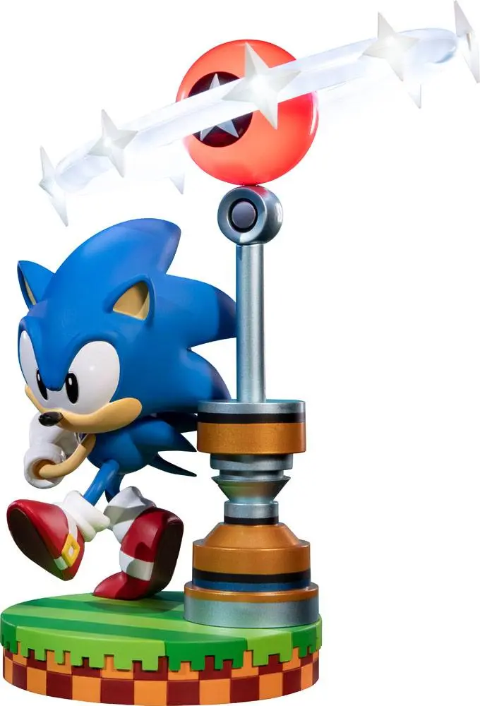 Sonic the Hedgehog PVC Statue Sonic Collector's Edition 27 cm Produktfoto