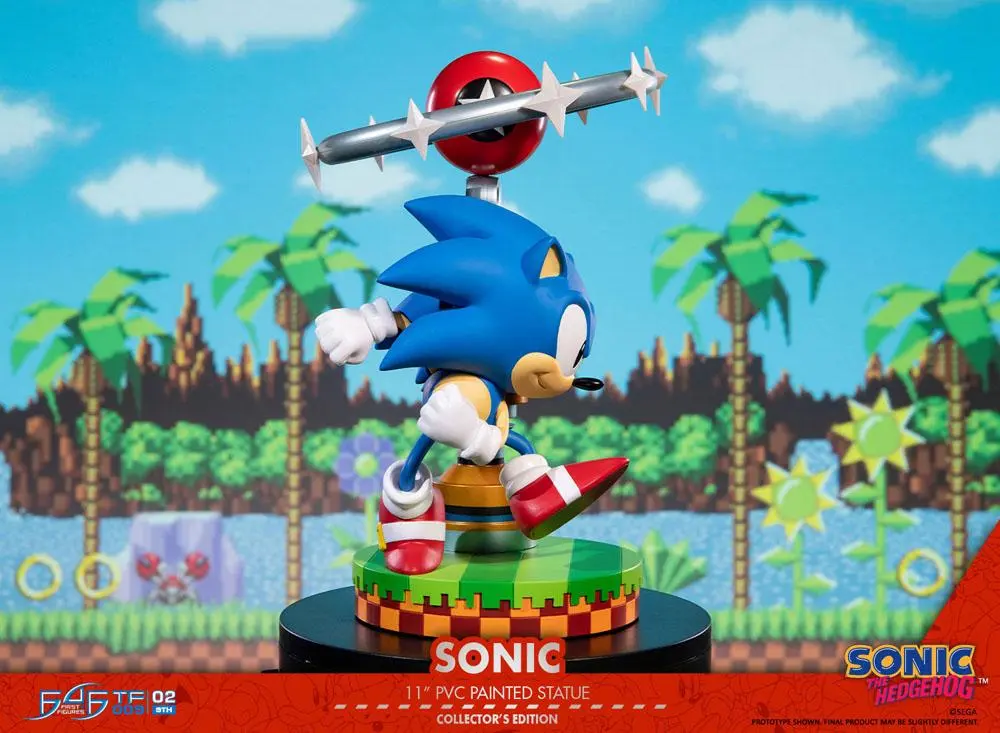 Sonic the Hedgehog PVC Statue Sonic Collector's Edition 27 cm Produktfoto