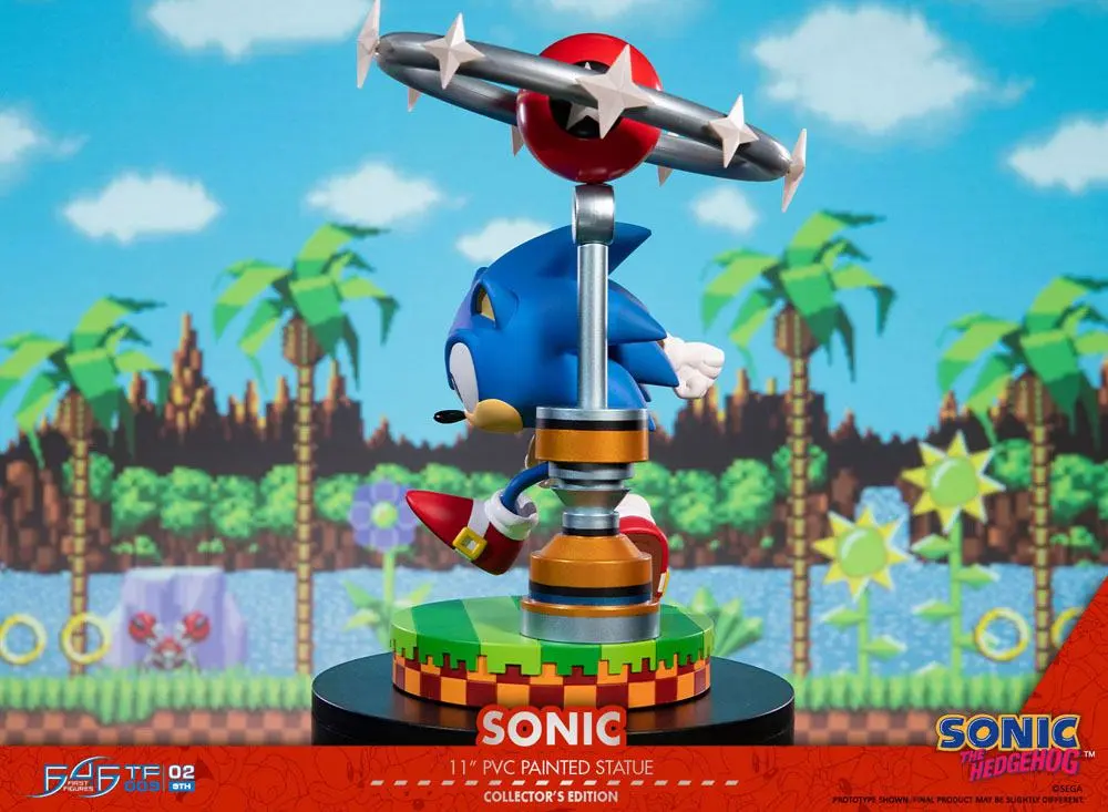 Sonic the Hedgehog PVC Statue Sonic Collector's Edition 27 cm Produktfoto