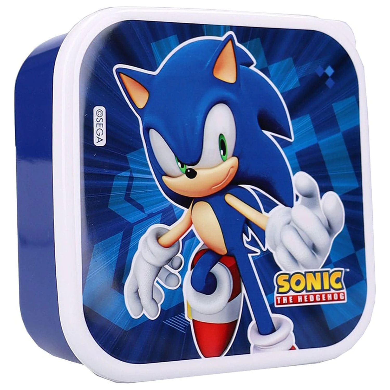 Sonic the Hedgehog Snackbox Set Sonic Fresh Bites Produktfoto