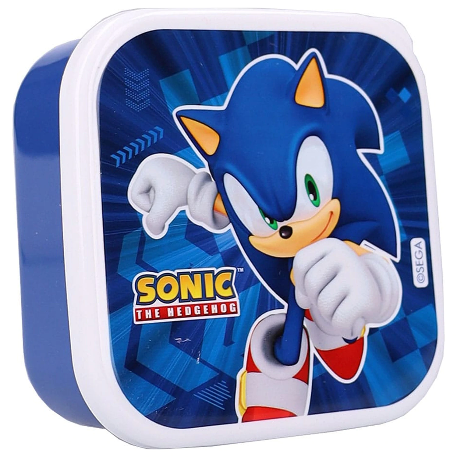 Sonic the Hedgehog Snackbox Set Sonic Fresh Bites Produktfoto