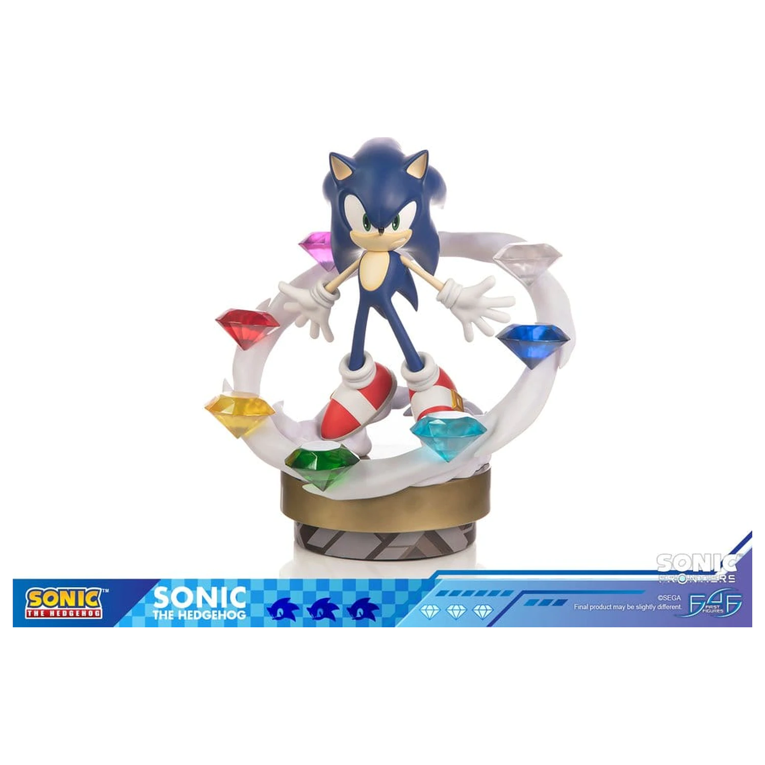 Sonic The Hedgehog Sonic Frontiers Harz Statue Sonic 42 cm Produktfoto