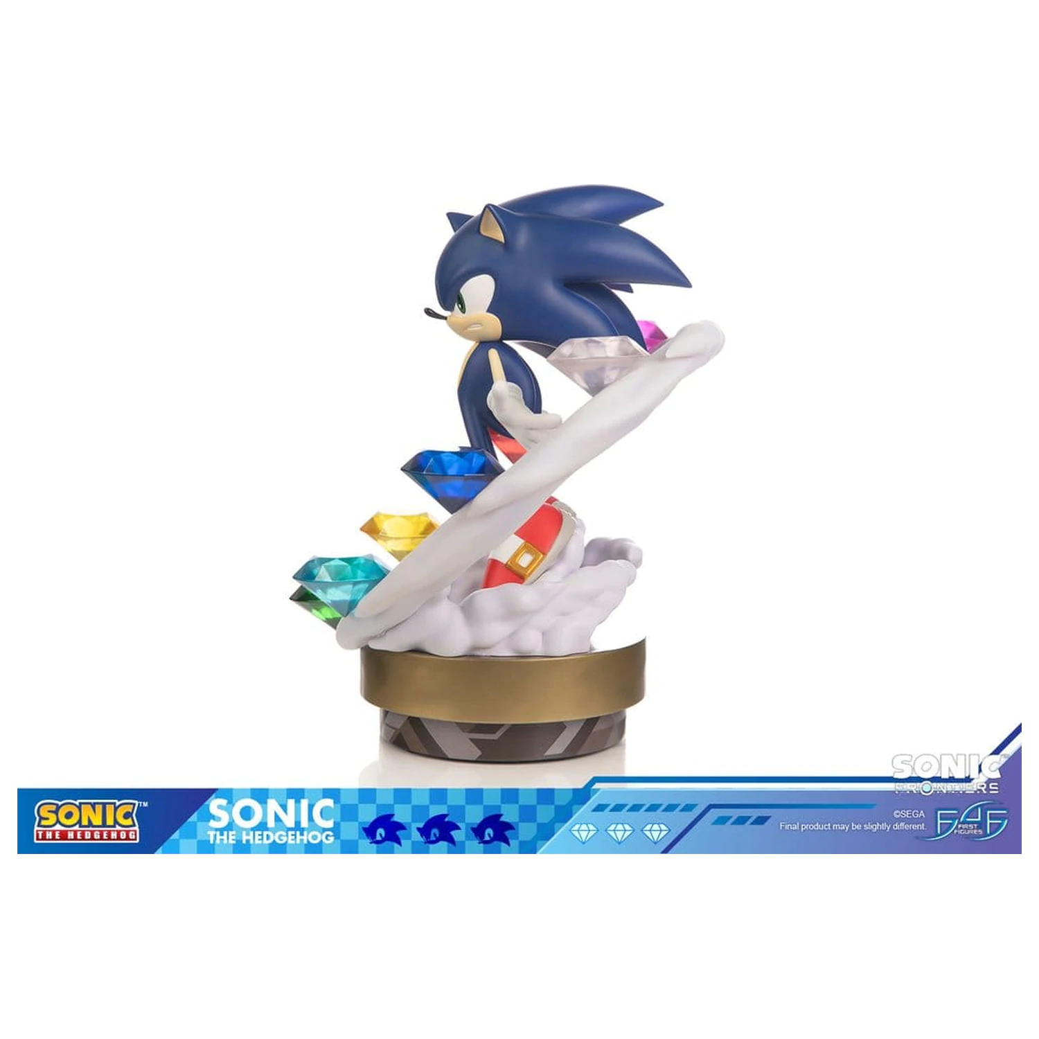 Sonic The Hedgehog Sonic Frontiers Harz Statue Sonic 42 cm Produktfoto
