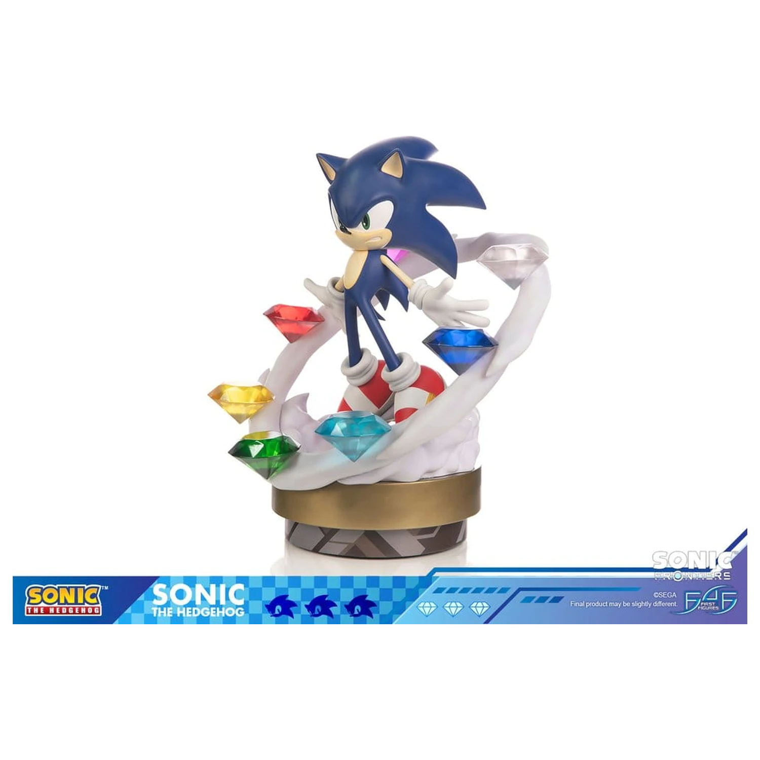 Sonic The Hedgehog Sonic Frontiers Harz Statue Sonic 42 cm Produktfoto