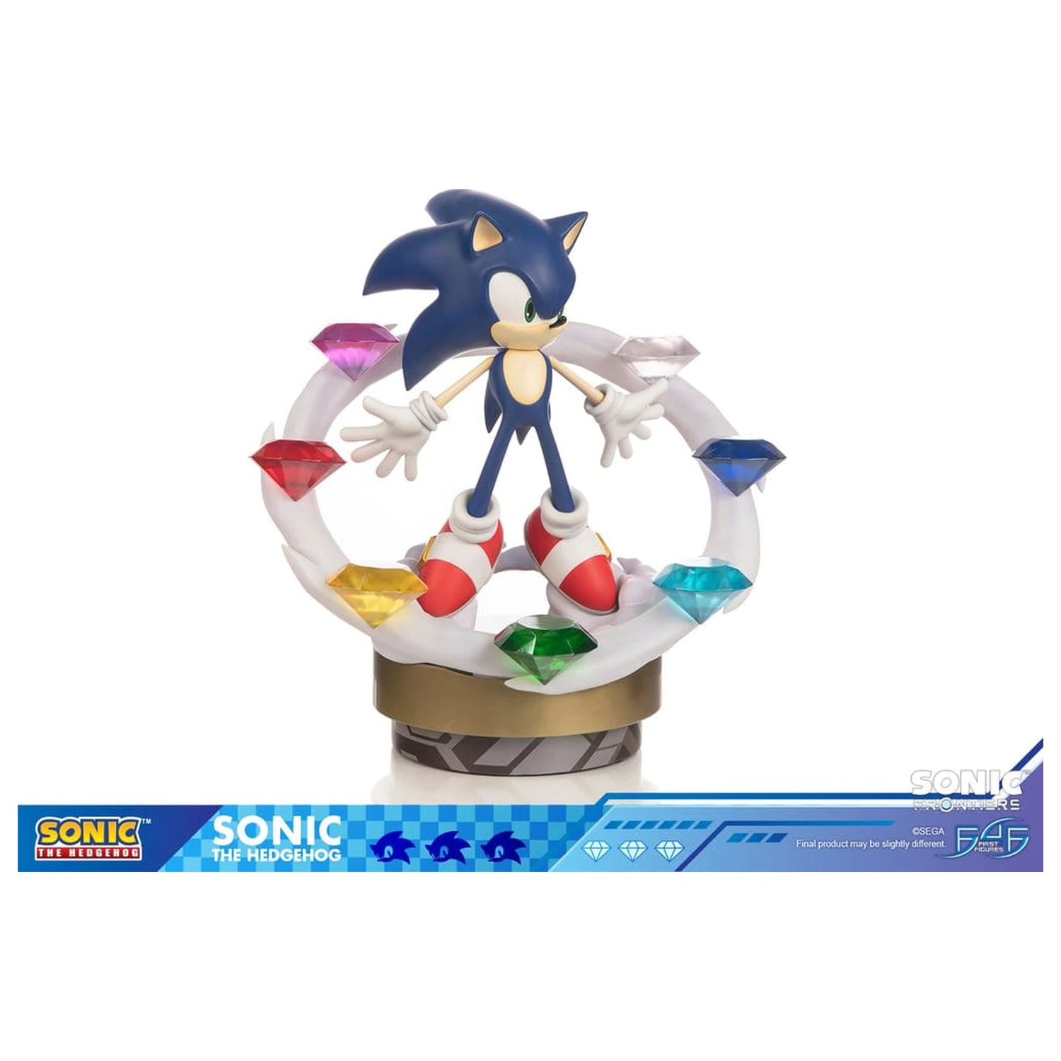 Sonic The Hedgehog Sonic Frontiers Harz Statue Sonic 42 cm Produktfoto