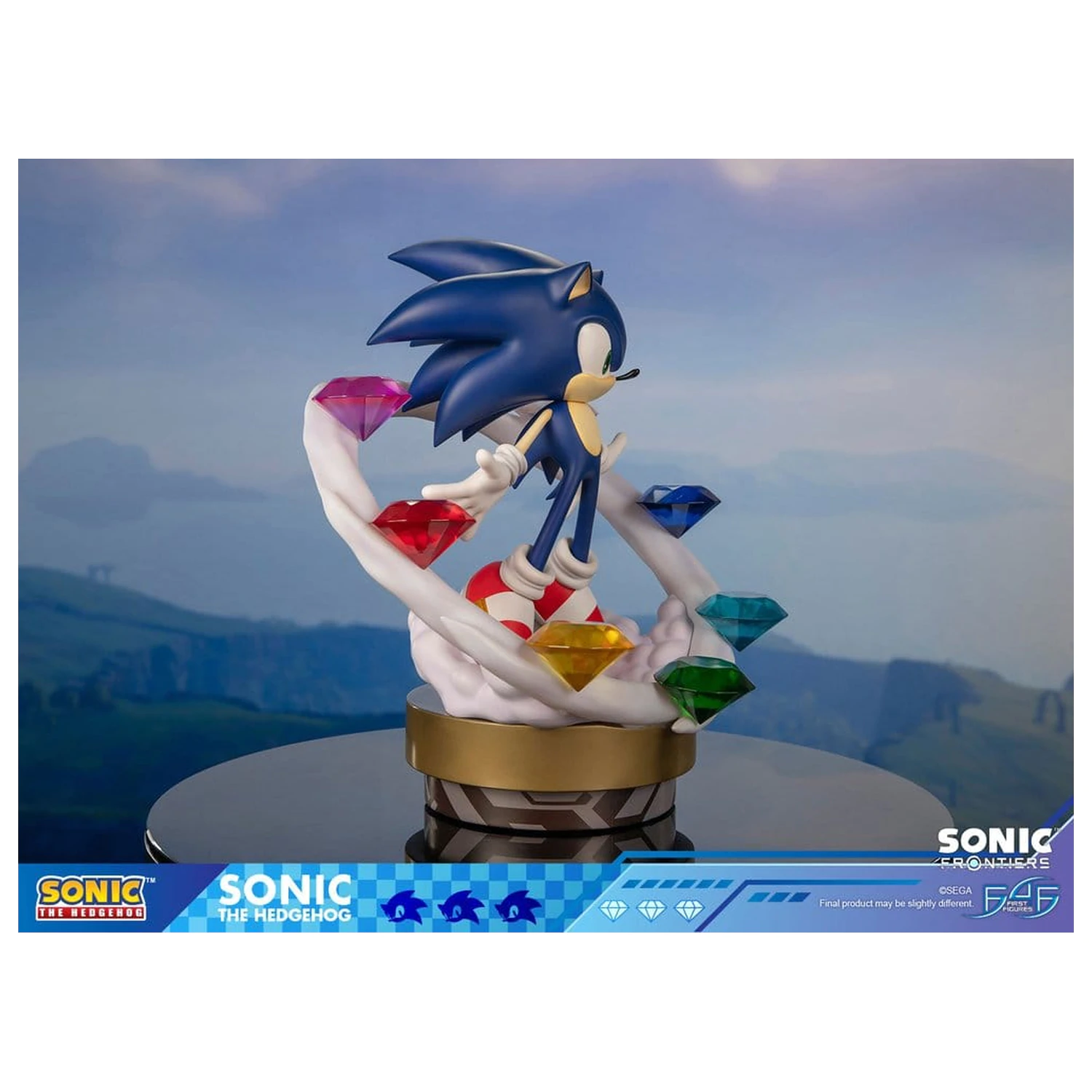 Sonic The Hedgehog Sonic Frontiers Harz Statue Sonic 42 cm Produktfoto