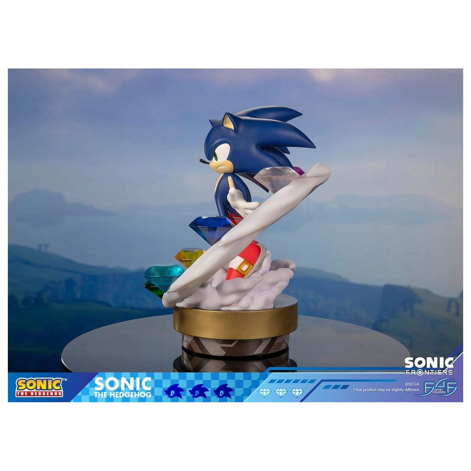 Sonic The Hedgehog Sonic Frontiers Harz Statue Sonic 42 cm Produktfoto