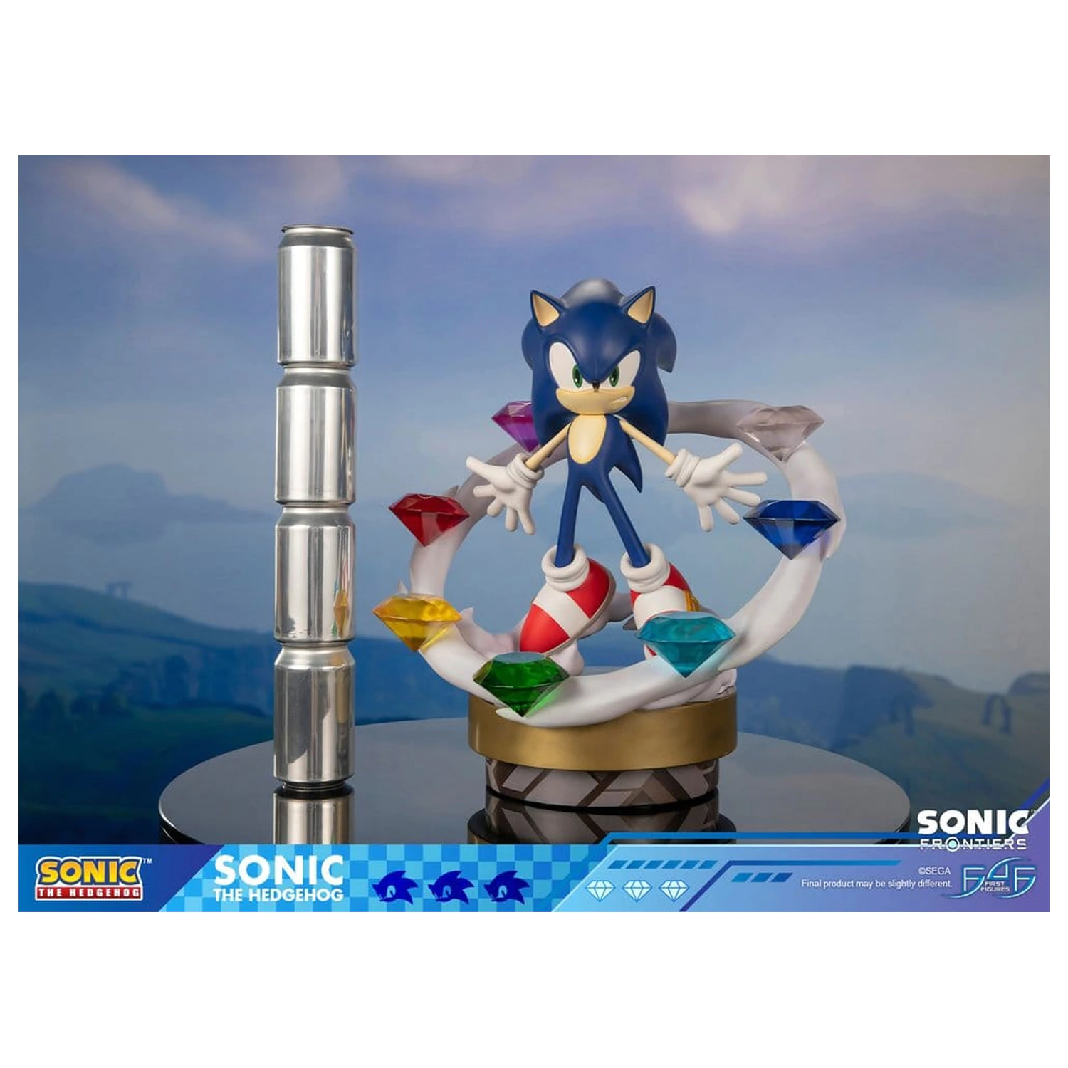 Sonic The Hedgehog Sonic Frontiers Harz Statue Sonic 42 cm Produktfoto