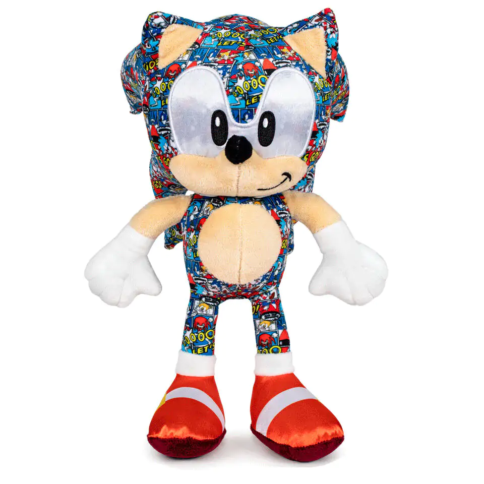 Sonic the Hedgehog Sonic Mix Comic Plüschfigur 30cm Produktfoto