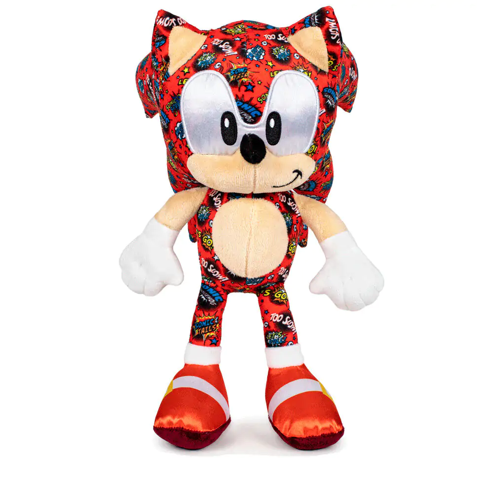 Sonic the Hedgehog Sonic Red Comic Plüschfigur 30cm termékfotó