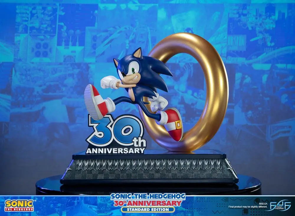 Sonic the Hedgehog Statue Sonic the Hedgehog 30th Anniversary 41 cm Produktfoto
