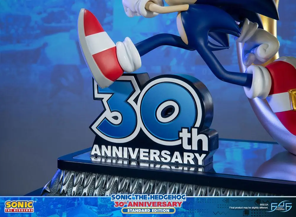 Sonic the Hedgehog Statue Sonic the Hedgehog 30th Anniversary 41 cm Produktfoto