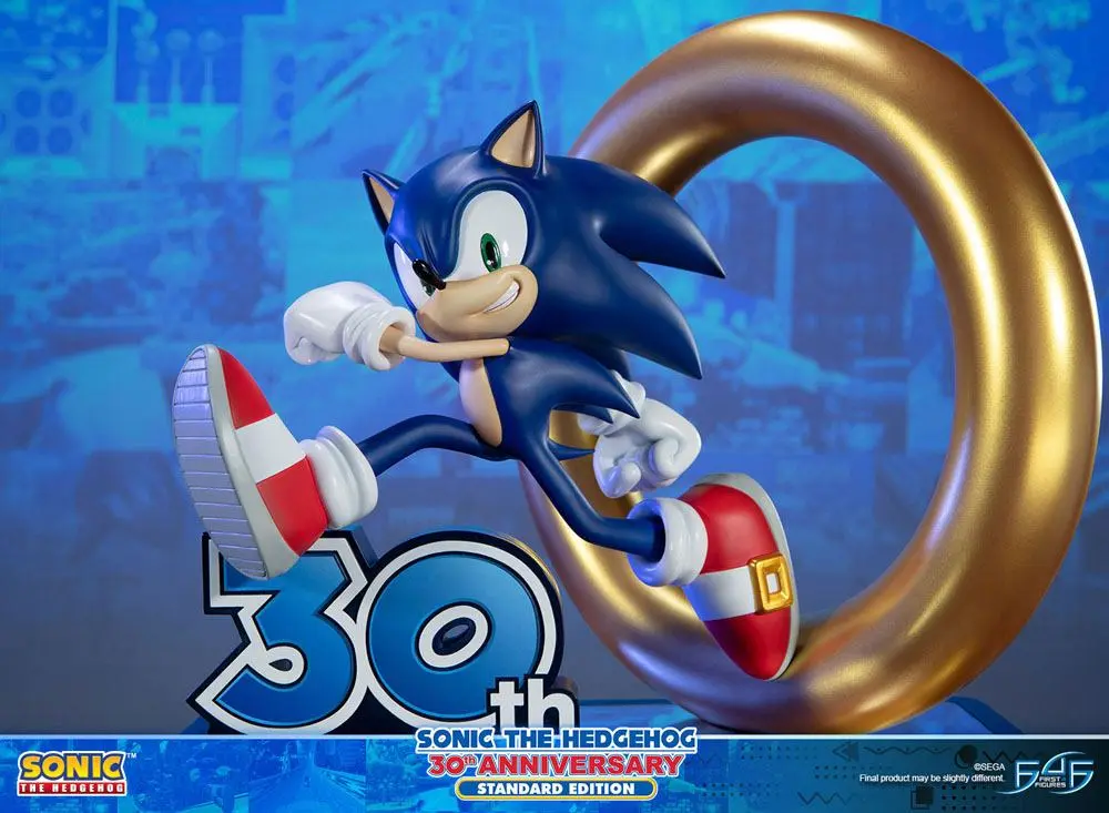 Sonic the Hedgehog Statue Sonic the Hedgehog 30th Anniversary 41 cm Produktfoto
