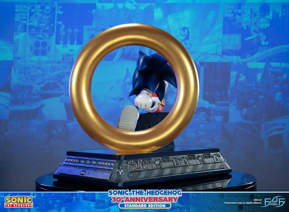 Sonic the Hedgehog Statue Sonic the Hedgehog 30th Anniversary 41 cm Produktfoto