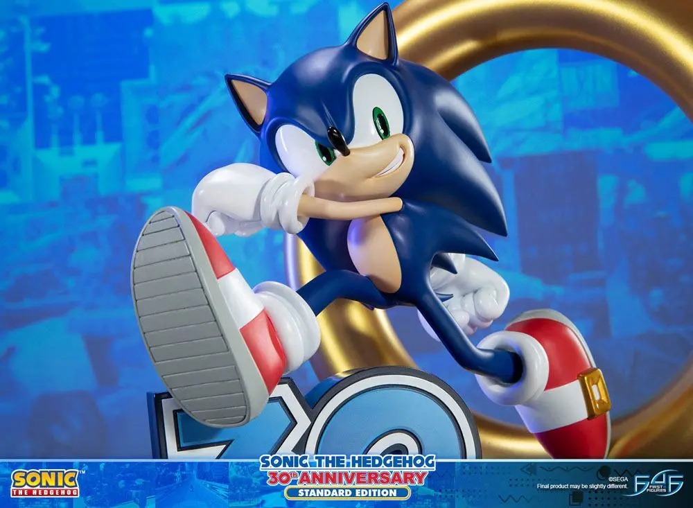 Sonic the Hedgehog Statue Sonic the Hedgehog 30th Anniversary 41 cm Produktfoto