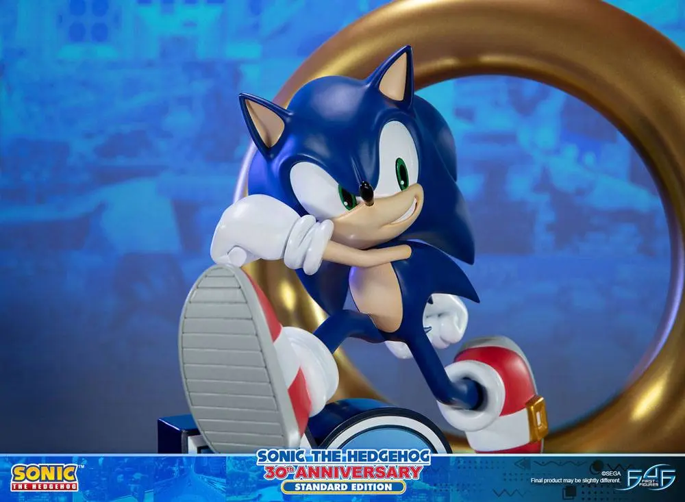 Sonic the Hedgehog Statue Sonic the Hedgehog 30th Anniversary 41 cm Produktfoto
