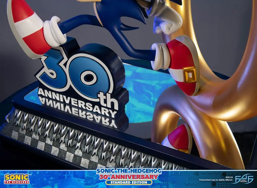 Sonic the Hedgehog Statue Sonic the Hedgehog 30th Anniversary 41 cm Produktfoto