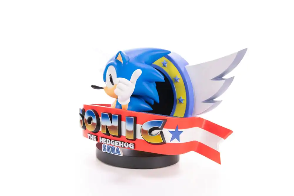 Sonic the Hedgehog Statue Sonic Title Screen 21 cm Produktfoto