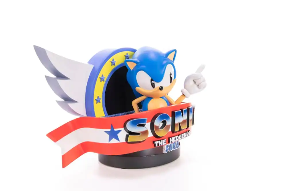 Sonic the Hedgehog Statue Sonic Title Screen 21 cm Produktfoto