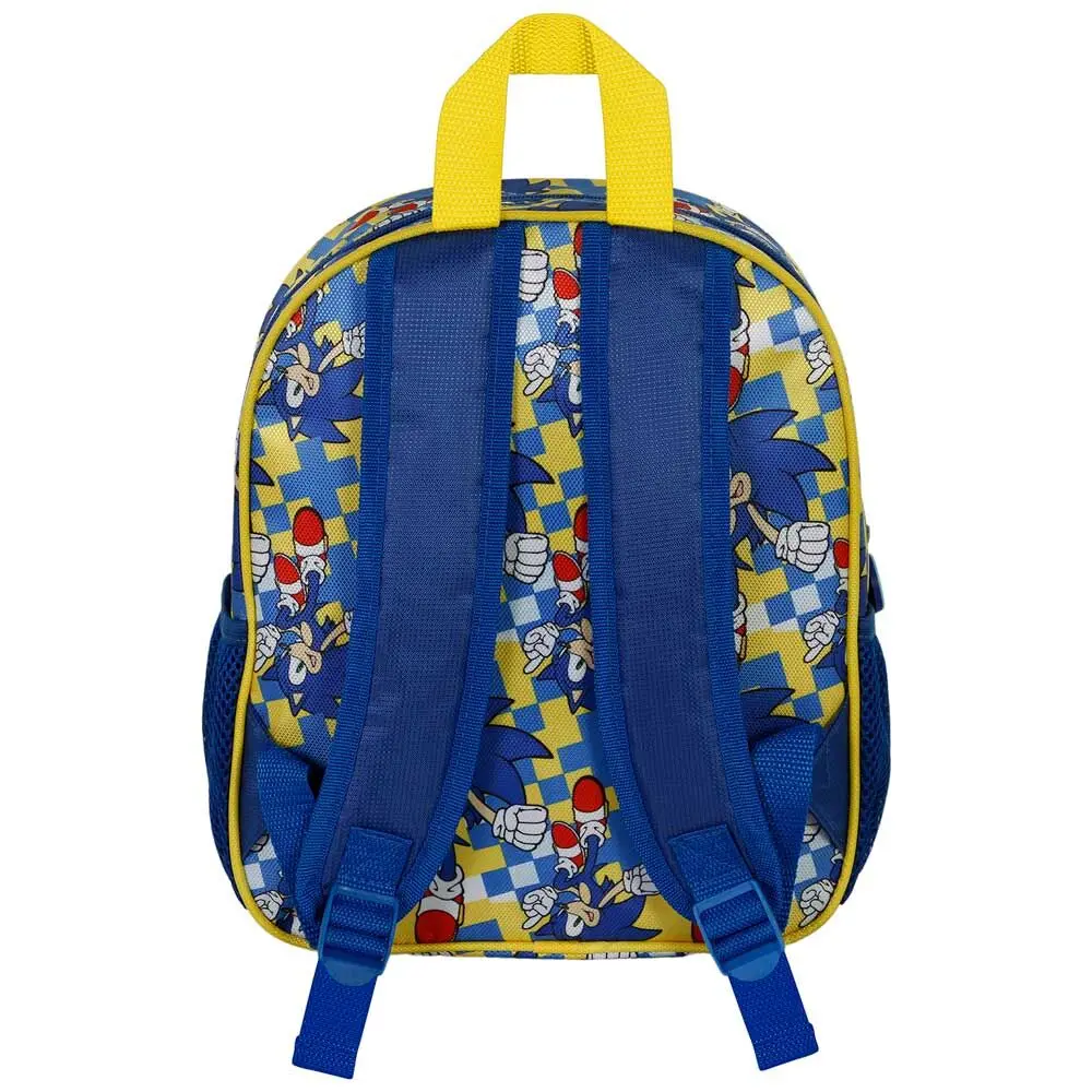 Sonic The Hedgehog Step 3D Rucksack 31cm Produktfoto